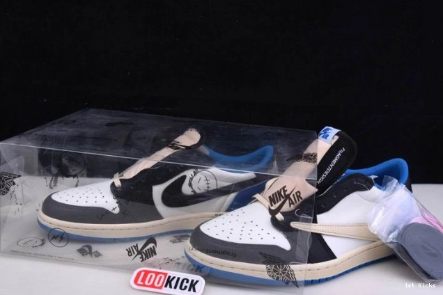 1st Kicks Shoes Low Air x Fragment Jordan Scott DM7866-140 1 Travis Retro x Design 0708